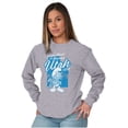 thumbnail image 4 of Utah UT Mountains Hiking Trip Smurfs Long Sleeve TShirt Men Women Brisco Brands S, 4 of 6