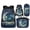 Blue Moon Butterfly, variant on Yspwyqan Kids Backpack Set with Lunch Box Pencil Case Water Bottle Bag, Aztec Tribal Sunflower Horse Double Zipper Lightweight Bags Fits 14" Laptop for Elementary Middle School