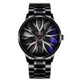 thumbnail image 3 of Montre Homme Mode Horloge Acier Inoxydable Décontractée Habillée Poignet Cristal Bijoux, 3 of 9