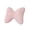 Pink, variant on Bow Throw Pillow, Soft Bowknot Lumbar Pillow Furry Pillows Cute Plush Pillow Decorative Stuffed Plush Throw Pillows, Car Backrest Cushion for Bedroom Sofa Couch Home Christmas Decor, Black