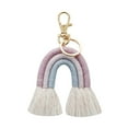 thumbnail image 2 of Porte-clés Pompons Colorés Unisexe Compact Longue Durée Porte-Clés Sac Décoration, 2 of 8