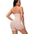 thumbnail image 5 of Fimkaul Women's Shapewear Tummy Control Bodysuit Shaping Waist Tights Slim One-Piece Belly Bra Body Shaper Beige M, 5 of 7