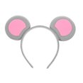 thumbnail image 1 of Diadema con orejas de ratón única para fiestas Aro de pelo con orejas de animal adorable para cosplay Diademas con orejas de ratón Orejas de rata Diadema con orejas de ratón de, 1 of 7