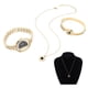 thumbnail image 4 of Conjunto De Collar De Pulsera De Reloj De Mujer De Estilo Empresarial, Conjunto De Joyería De Regalo De Cumpleaños De Aniversario, Que Incluye Collar De Pulsera De Joyería, Para, 4 of 7