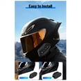 thumbnail image 4 of Casco de Motocicleta Auriculares Bluetooth Auriculares Impermeables Reducción de Ruido Manos Inalámbricos Ip67 Resistente Al Agua, 4 of 5