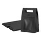 thumbnail image 1 of Bolsas de papel kraft Uxcell con ventana (5 x 3 x 7 pulgadas, negro) (10 piezas) Bolsas de regalo con asas, 1 of 7