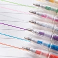 thumbnail image 3 of Glitter Markers,Retractable Glitter Glue Pen,1.0mm Transparent Glitter Pen Glue Pen,Multicolor Slime Glue Pen for DIY Craft,Bookkeeping Diary,Greeting Card,Graffiti & Painting (5.91")(Multicolor), 3 of 8