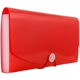 thumbnail image 2 of JAM Paper 13 Pocket Expanding File, Red, 24/Pack, Check Size, 5 x 10 1/2, 2 of 5