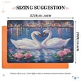 thumbnail image 2 of YAZAOO Floor Mats 32x20in Eternals Love's Reflection Creativity Doormats, 2 of 8