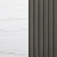 thumbnail image 6 of Jason Round White Marble Top Coffee Table Charcoal, 6 of 7