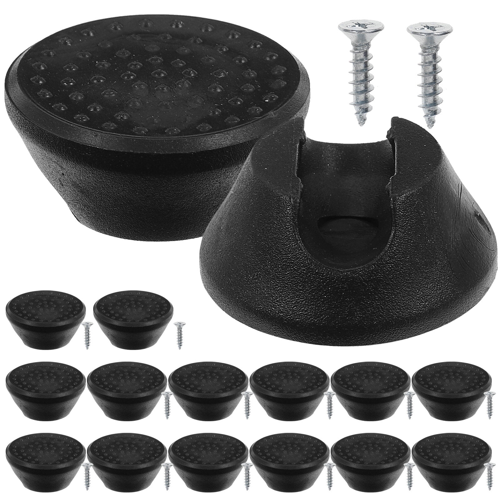 16pcs Furniture Feet Floor Gliders Nonslip Table Legs Tips Hairpin Leg