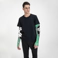 thumbnail image 4 of Ocsxa BALL INSIDE THE NET GOAL Print Unisex UV Sun Protection Arm Sleeves,UPF 50 Cooling Sports Sleeve Compressio Golf Basketball Arm Sleeves Cycling Sleeves 1 Pair, 4 of 7