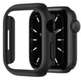 thumbnail image 1 of Recoppa Compatible for Apple Watch Case 45mm Series 7, Shockproof Ultra-Thin Hard PC Bumper Case All-Around Edge Protective Cover Frame[NO Screen Protector] for iWatch Accessories, Black, 1 of 7