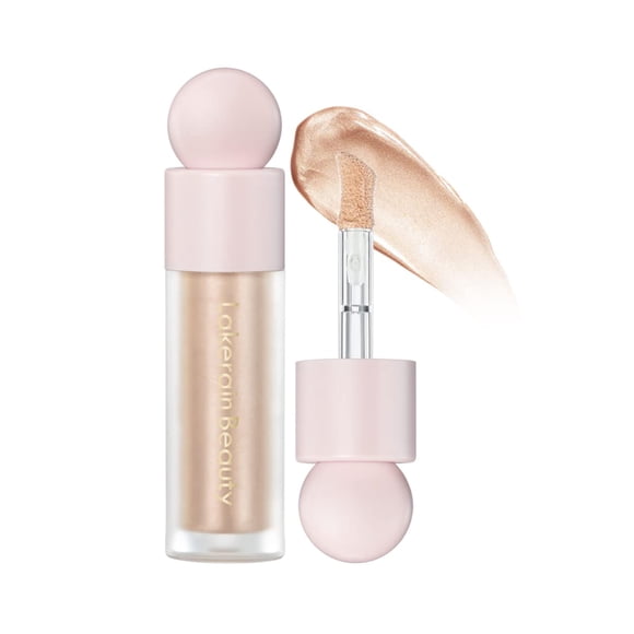 Resaltador líquido Barra de contorno Resaltador de maquillaje para rostro Glotion ligero Loción luminosa impermeable Resaltador de brillo suave y sedoso Barra de maquillaje Brillo corporal multiusos(#