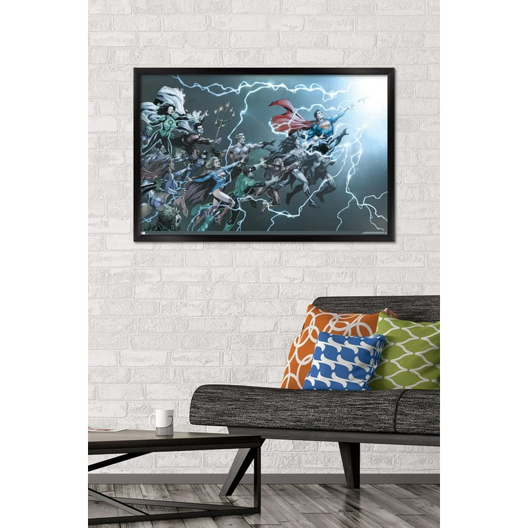 Trends International DC Comics - Justice League Rebirth - Group Wall  Poster, Unframed Version, 22.375 x 34 : : Home