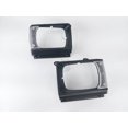 thumbnail image 4 of Headlight Door Bezel Light Case Black LH+RH For Toyota Pickup Hilux 1982-83 RN45, 4 of 7