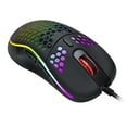 thumbnail image 1 of axGear USB Gaming Mouse Souris à Lumière DEL RVB 7200 DPI Optique à Lumière Noire, 1 of 4