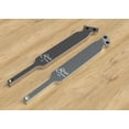 thumbnail image 2 of American Made Oval and Rectangle Carbide Scraper Set of 2 for Woodturning with Handles, 2 of 2