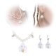thumbnail image 2 of Love Heart Lacquered Earrings Imitation Pearl Temperament Necklace Ladies Geometric Villain Ghost Earrings Party Jewelry, 2 of 4
