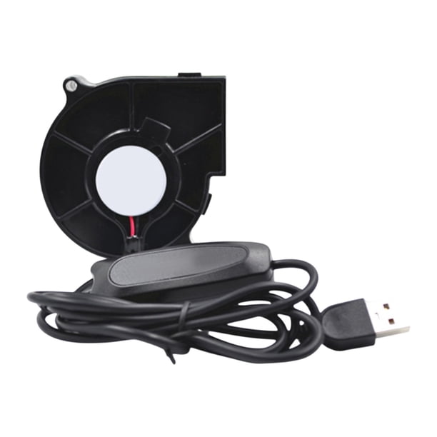 Ventilador para barbacoa, portátil, de gran volumen, ligero, para mover y soplar. Estilo C