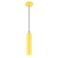 thumbnail image 3 of 46751-82 Livex Lighting Ardmore - 1 Light Pendant in Mid Century Modern Style - 5.13 Inches wide by 16.5 Inches high-Shiny Yellow Finish, 3 of 8