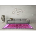 thumbnail image 3 of Ahgly Company Indoor Rectangle Persian Purple Traditional Area Rugs, 4' x 6', 3 of 4
