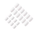 thumbnail image 1 of bedienty 20 Pieces Knitting Blocking Comb Set Sewing Blocking Lace Scarf for Knitting, 1 of 6