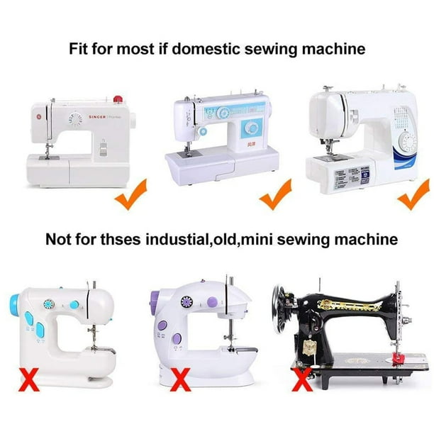Pie De Costura Universal En Zigzag - Compatible Con AEG, Carina, Privileg, FIF, W6 Y Más Máquinas