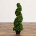 thumbnail image 5 of Nearly Natural 3ft. UV Resistant Artificial Rosemary Spiral Topiary Tree (Indoor/Outdoor), 5 of 6