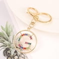 thumbnail image 2 of Letter Keychain,26 Letters A-Z Decorative Letter Keychain,Name Keychain for Women Girls Men Teenager Gift, 2 of 5