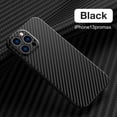 thumbnail image 1 of SaniMore for iPhone 13 Pro Max 6.7" 2021 Slim Case, Carbon Fiber Support Wireless Charging Shockproof Anti-drop Lens All-inclusive Heavy Duty Protective Anti-fingerprint Magnetic Case, Black, 1 of 10