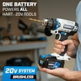 thumbnail image 5 of HART 20-Volt Brushless 1/2" Hammer Drill Kit, 5 of 13