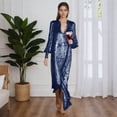 thumbnail image 3 of CAIXIA Mother Of The Bride Dresses Elegant Sparkling Sequin Long Sleeve Slit Dress For Women Fall Winter Loose Fit Comfortable Party And Daily Wear, 3 of 3