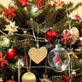 thumbnail image 5 of Knitting Christmas Ball Ornament - Knitting and Crocheting Decorative Ball Ornament with Hanging Ho, 5 of 5