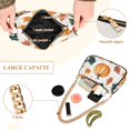 thumbnail image 2 of FORMRS Womens Shoulder Bag with Chain Strap Clutch Purse Cute Tote Handbag, Pumpkins Pattern, 2 of 7