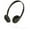Black, variant on KQJQS Wired Stereo On-Ear Headphones with 1.2 Metres Cord, Black
