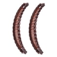 thumbnail image 1 of 2 pinzas grandes con forma de plátano, pasadores para el pelo, herramienta para peinar, pinza clásica con forma de plátano para sujetar el pelo de Café, 1 of 6