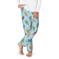 thumbnail image 2 of Pofeuu Modern Ice Cream Print Teenagers' Pajama Pants, Soft Lounge Pajama Pants with big pockets for Men Plaid Pj Bottoms-Medium, 2 of 6