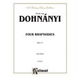 thumbnail image 1 of 4 Rhapsodies, Op. 11 (Kalmus Edition), 1 of 1