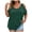 Dark Green, variant on Womens Cold Shoulder Tops Banded Bottom Boat Neck T Shirts Summer Sexy Casual Loose Fit Clothes 2026 (Navy, XL)