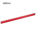 thumbnail image 3 of 1 Set Aluminum Alloy Miter Track and Miter Bar Slider Table Saw Woodworking Tool 600Mm T Track + 450Mm Miter Bar(Red), 3 of 8