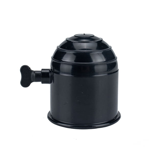 sweethay Cubierta de bola de enganche de remolque ABS, portátil, impermeable, a prueba de polvo, a prueba de aceite, RV, tapa protectora de barcos Accesorios para vehículos recreativos Negro sweethay VI017838-02B
