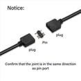 thumbnail image 4 of Cable de Extensión RGB de 8 Piezas, 5 V, 3 Pines A Conector ARGB Hembra SM de 3 Pines, Cable Adaptador Direccionable para Ventilador RGB, Tira de LED para PC, 4 of 5