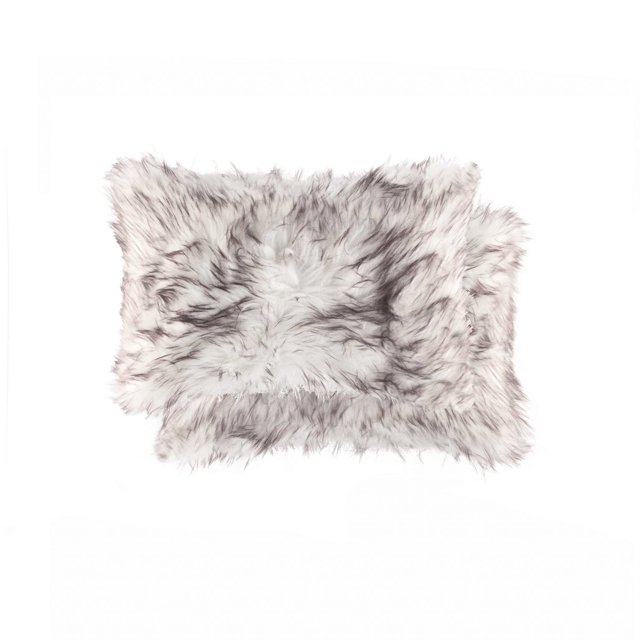 12 "X 20" Oreiller de Chocolat Faux 2-Pack