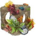 thumbnail image 3 of Decoración para Acuario ZHAOCHENG Cubo de Poliresina Habitat Tamaño S 12 x 11.5 x 11 cm, 3 of 4
