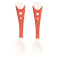 thumbnail image 5 of 2Pcs Baby Spoon Fork With Storage Box,Portable Infant Feeding Food Fork Spoon NonSlip Baby Tableware Set, Baby Food Tableware For Travel, Camping, Holiday, 5 of 7