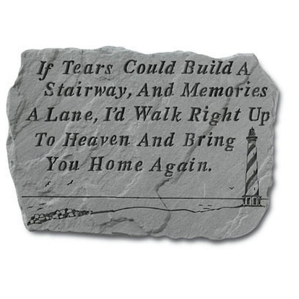 Lighthouse - If Tears Could Build Memorial Garden Stone - Walmart.com