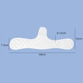 thumbnail image 6 of OIUR 3Pcs Bra Liner Reusable Washable Under-Breast Sweat Absorber Pads Women Odor Control Cotton Breast Pad Moisture Wicking Boob Insert Lining, 6 of 7