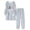 Light Gray, variant on Fuzzy Pajamas for Women Christmas Long Sleeve Pullover Pants Set Womens Loungewear Set Winter Soft Pajama Set for Women