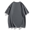 thumbnail image 4 of pstuiky camisetas de hombre, Camisa informal de manga corta con solapa y botones sólidos para hombre camisetas de hombre m, 4 of 6